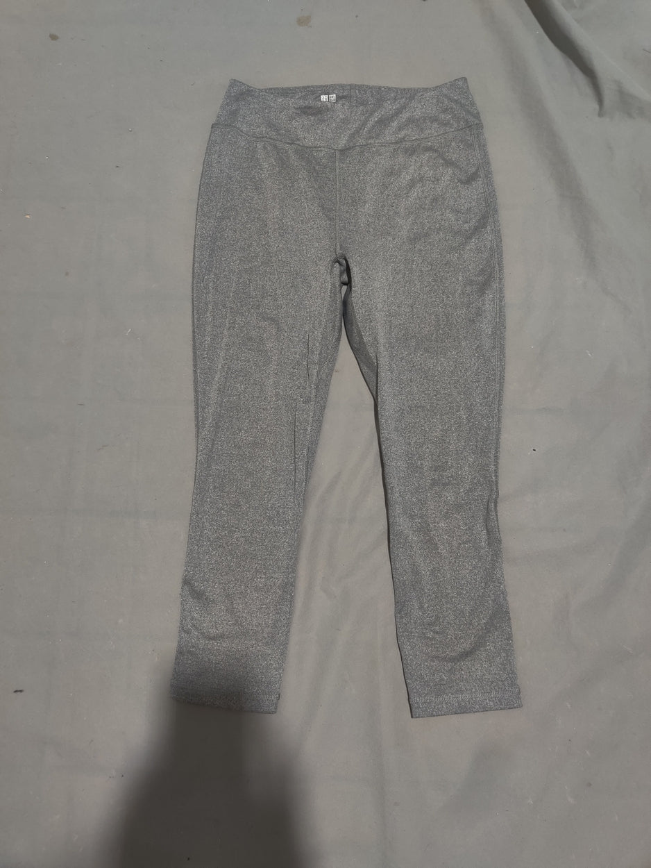 Uniqlo Women Gray Sport Tights
