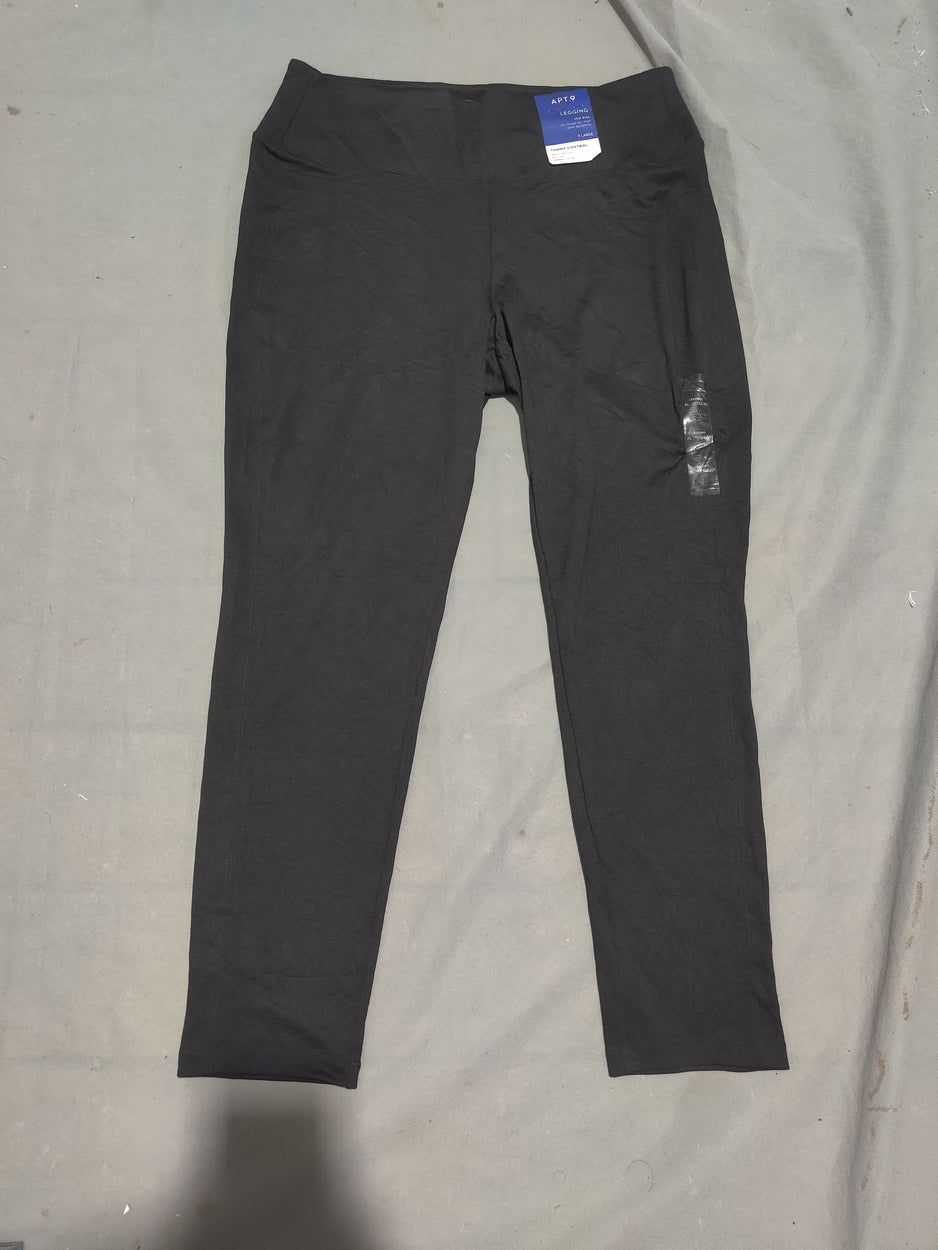 APT.9 Women Black Sport Tights