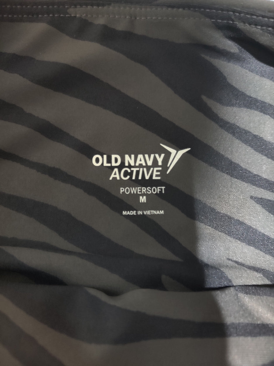 Old Navy Women Gray Sport Tights
