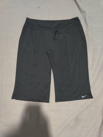 Nike Women Black Sport Short Tights