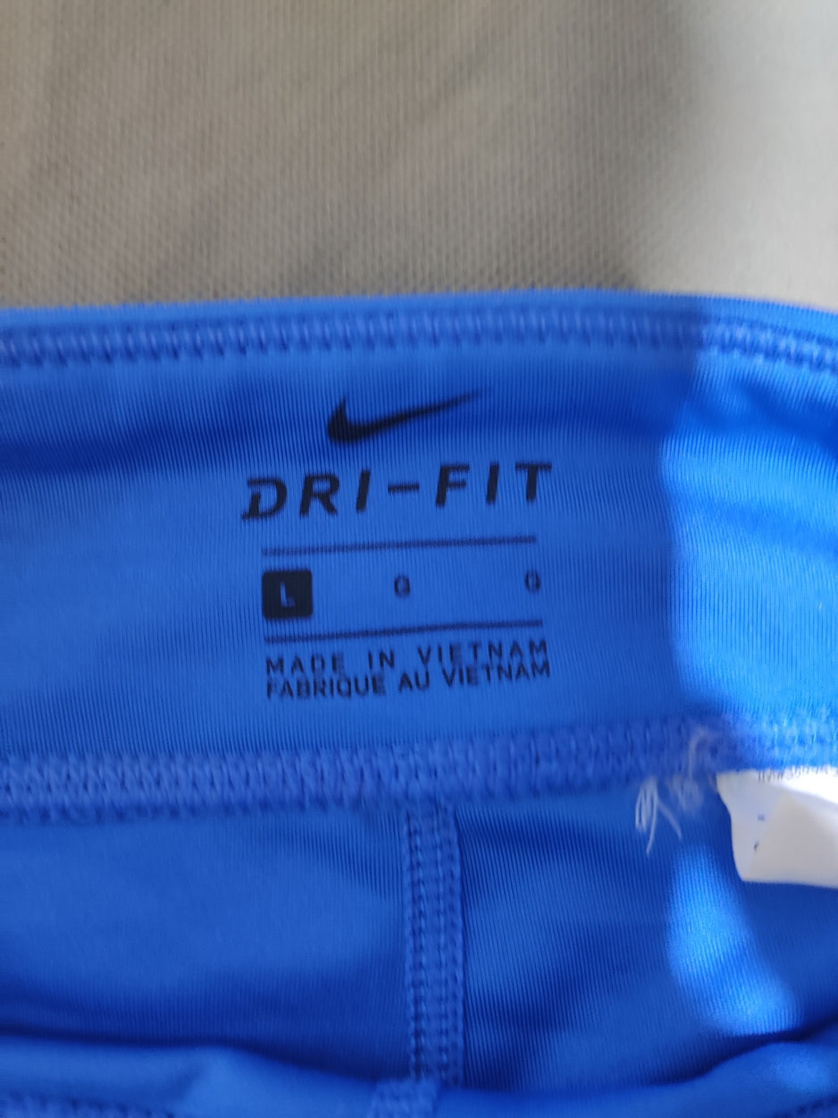 Nike Women Blue Sport Tights