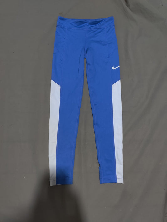 Nike Women Blue Sport Tights