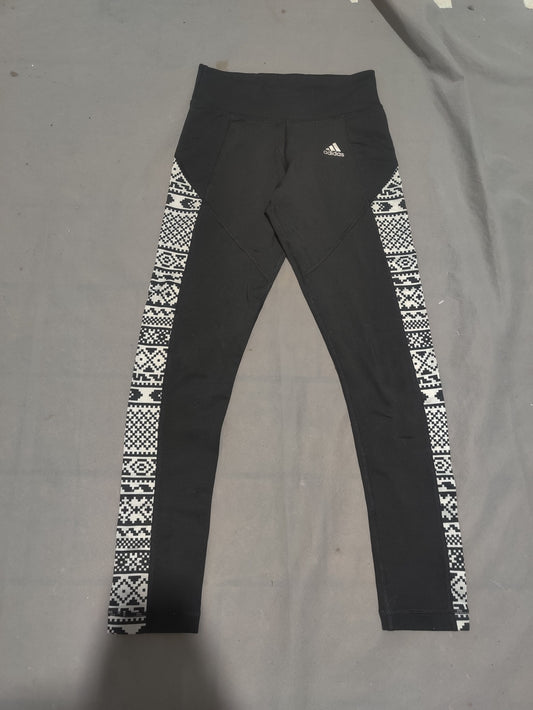 Adidas Women Black Sport Tights