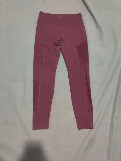 Reebok Women Maroon Sport Tights