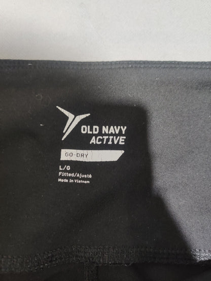 Old Navy Women Black Sport Tights