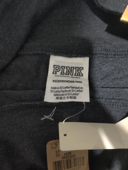 Pink Women Gray Sport Tights