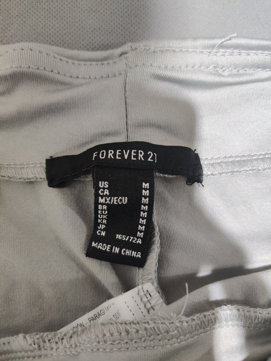 Forever 21 Women Gray Sport Tights