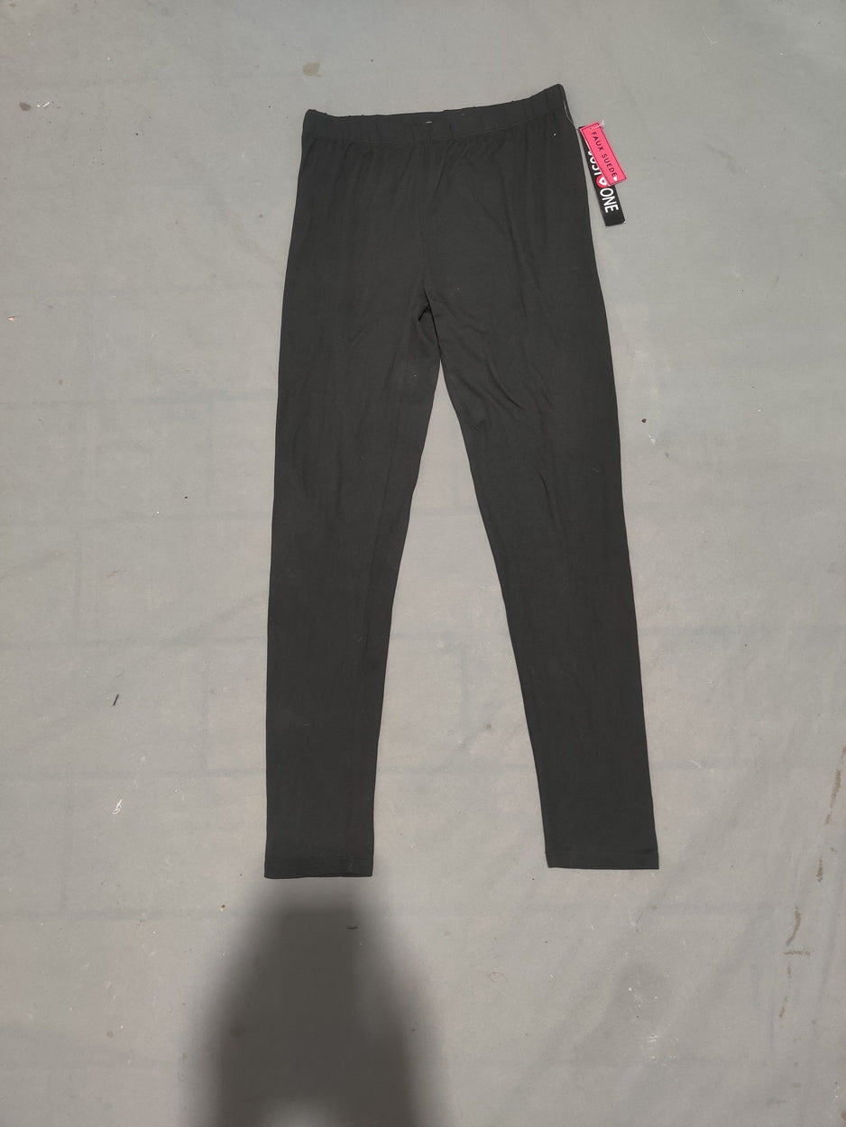 Just One Women Black Sport Tights