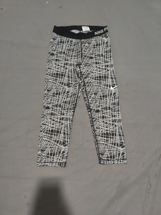 Nike Women Gray Sport Tights