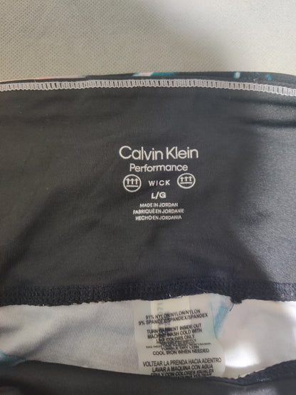 Calvin Klein Women Black Sport Tights