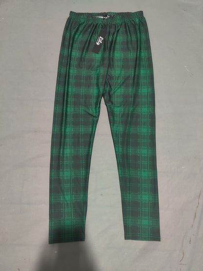 Lily Women Green Sport Tights