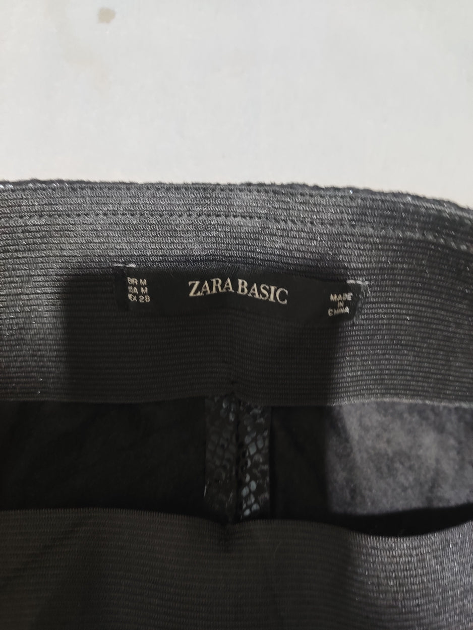 Zara Women Black Sport Tights