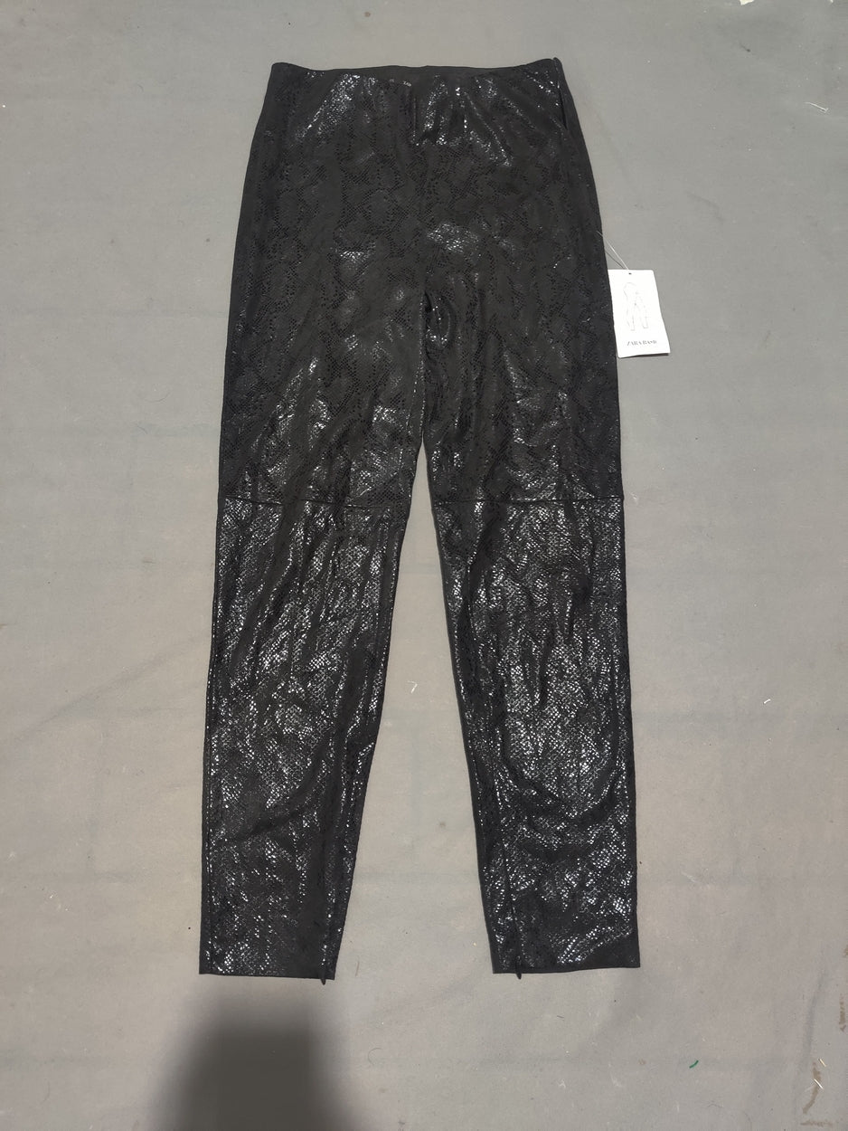 Zara Women Black Sport Tights