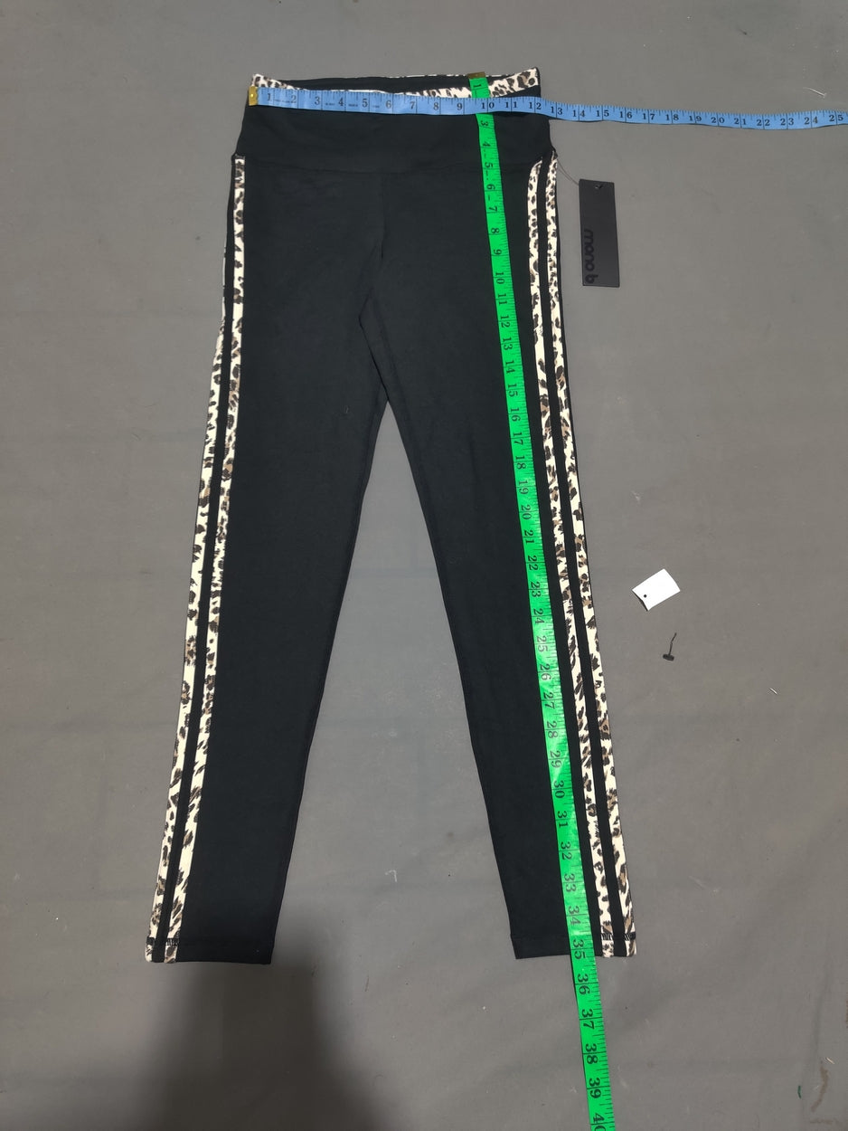 Mono b Women Black Sport Tights