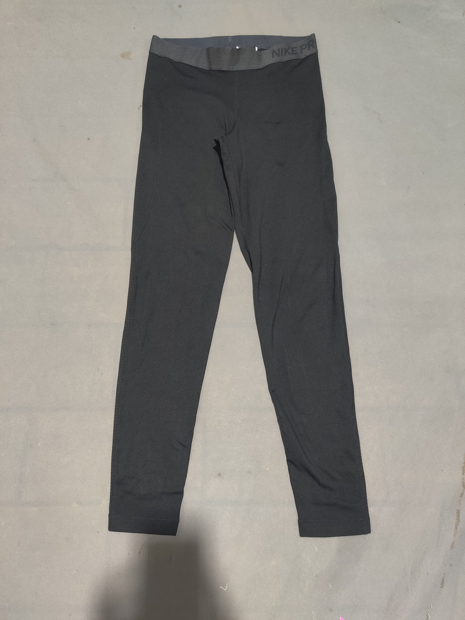 Nike Women Black Sport Tights