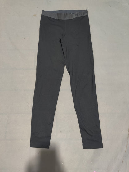 Nike Women Black Sport Tights
