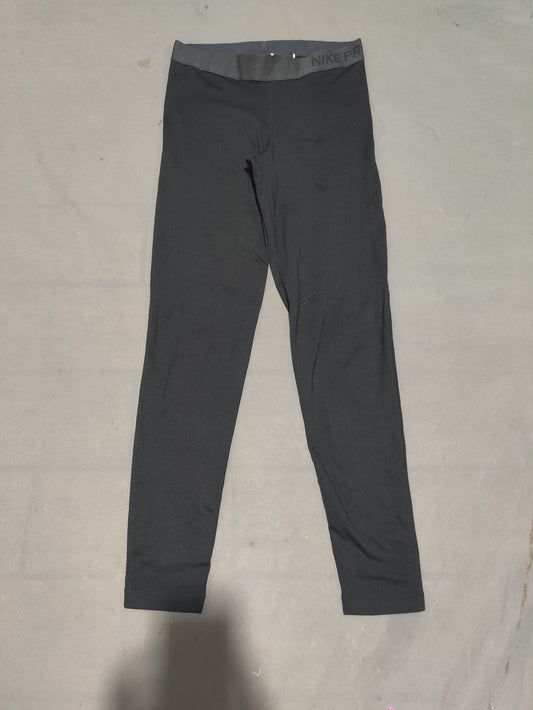 Nike Women Black Sport Tights