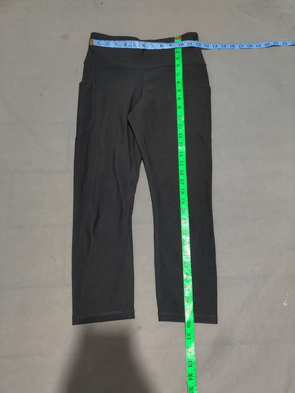 Old Navy Women Black Sport Tights
