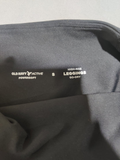 Old Navy Women Black Sport Tights