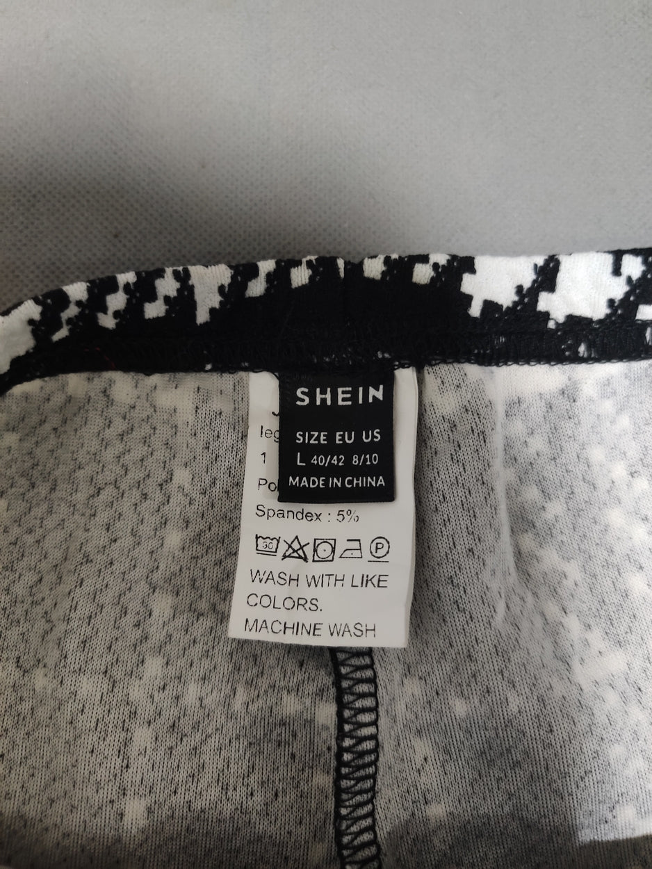 SHEIN Women Black Sport Tights