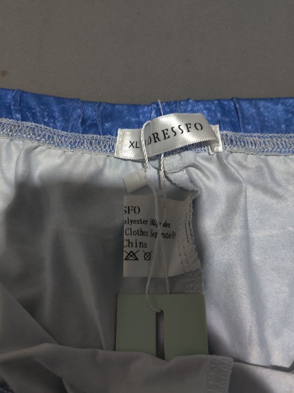 Dressfo Women Blue Sport Tights