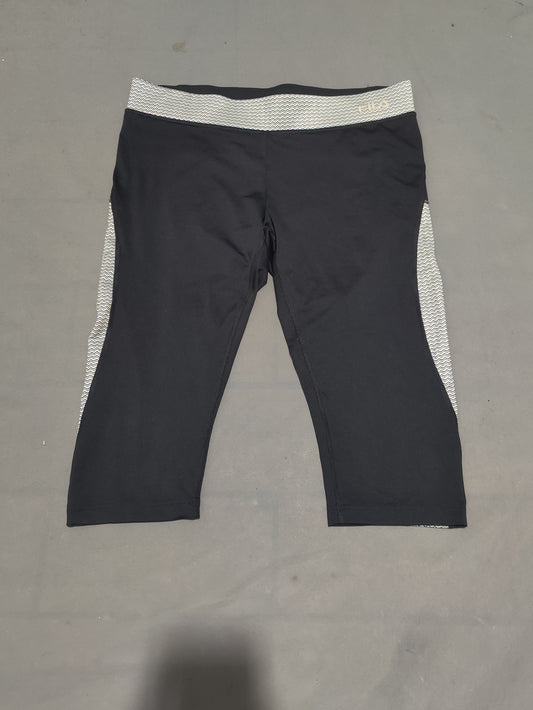 Fila Women Black Sport Tights