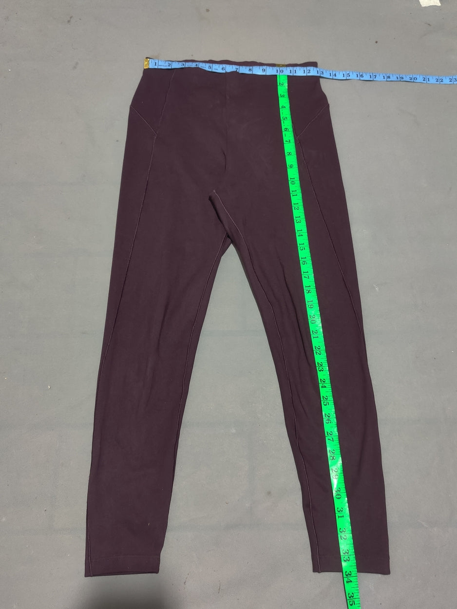 Victoria's Secret Women Maroon Sport Tights