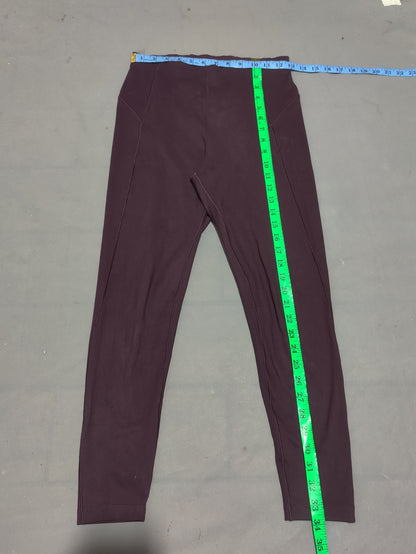 Victoria's Secret Women Maroon Sport Tights