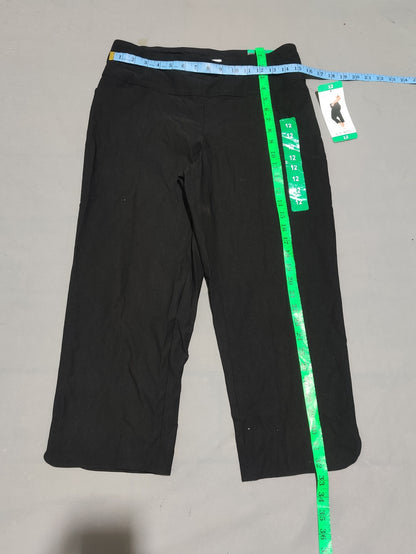 S.C.&CO. Women Black Sport Tights