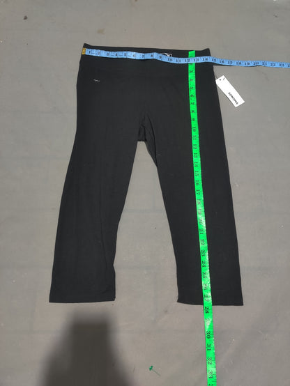 Sonoma Women Black Sport Tights