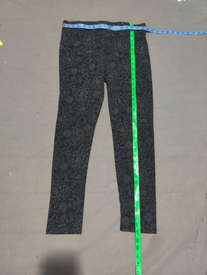 Sonoma Women Black Sport Tights