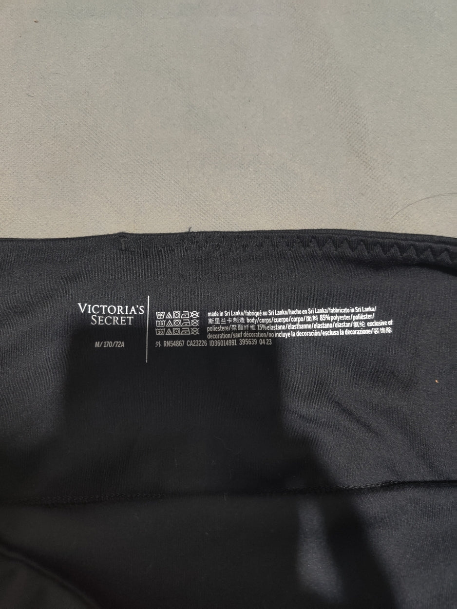 Victoria's Secret Women Black Sport Tights