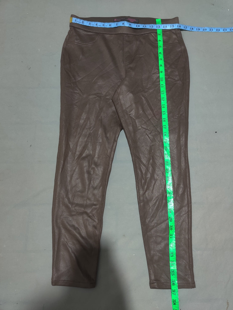 No Boundaries Women Brown Sport Tights