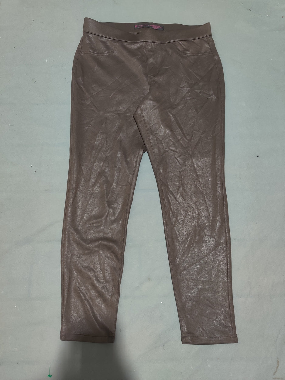No Boundaries Women Brown Sport Tights