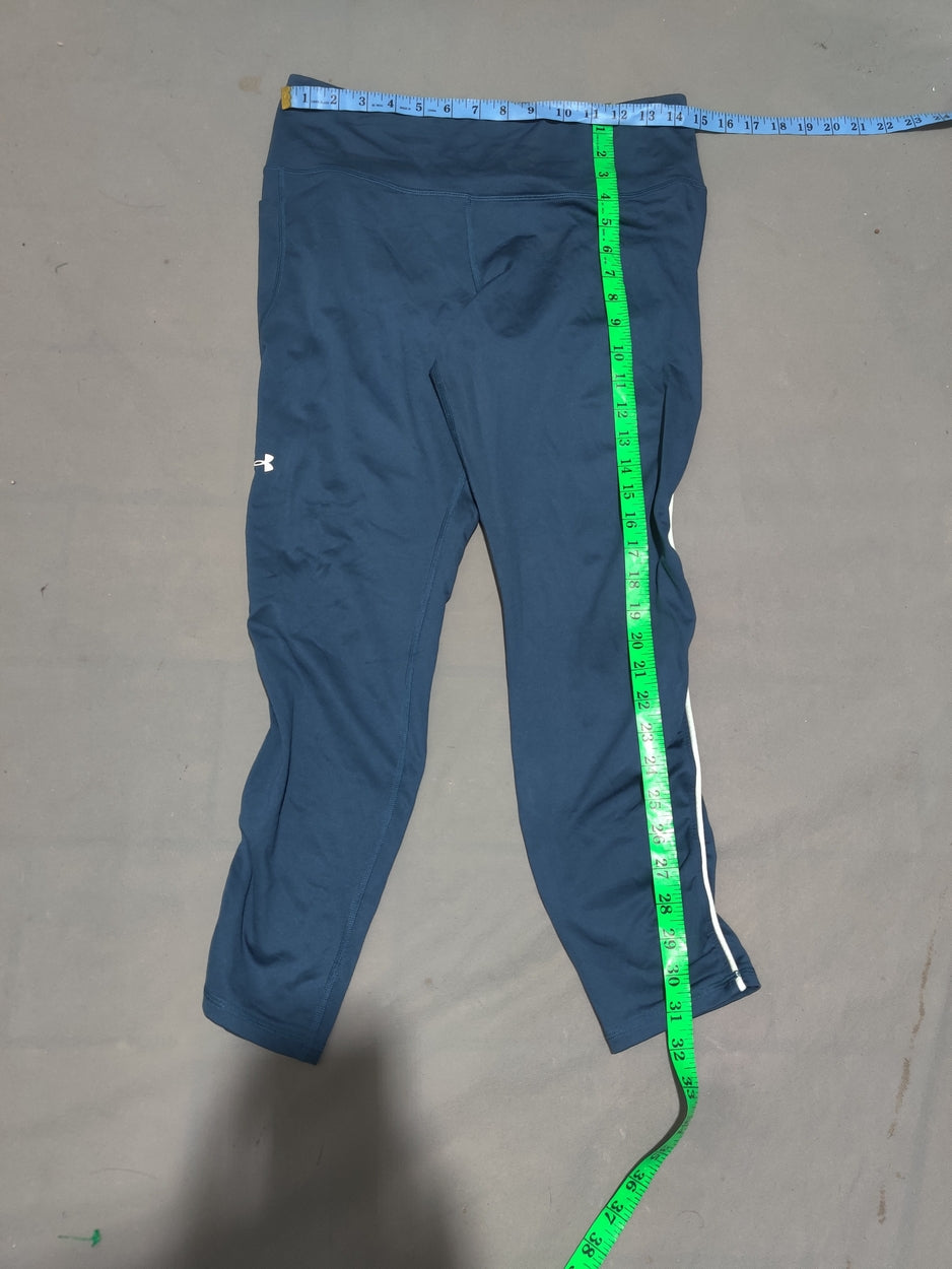 Under Armour Women Blue Sport Tights