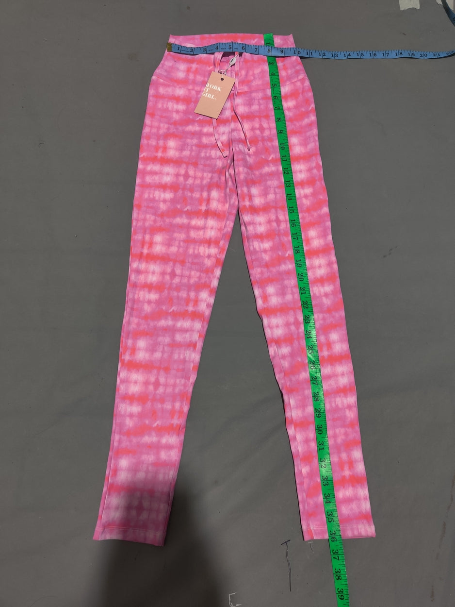 Tiger Mist Women Pink Sport Tights