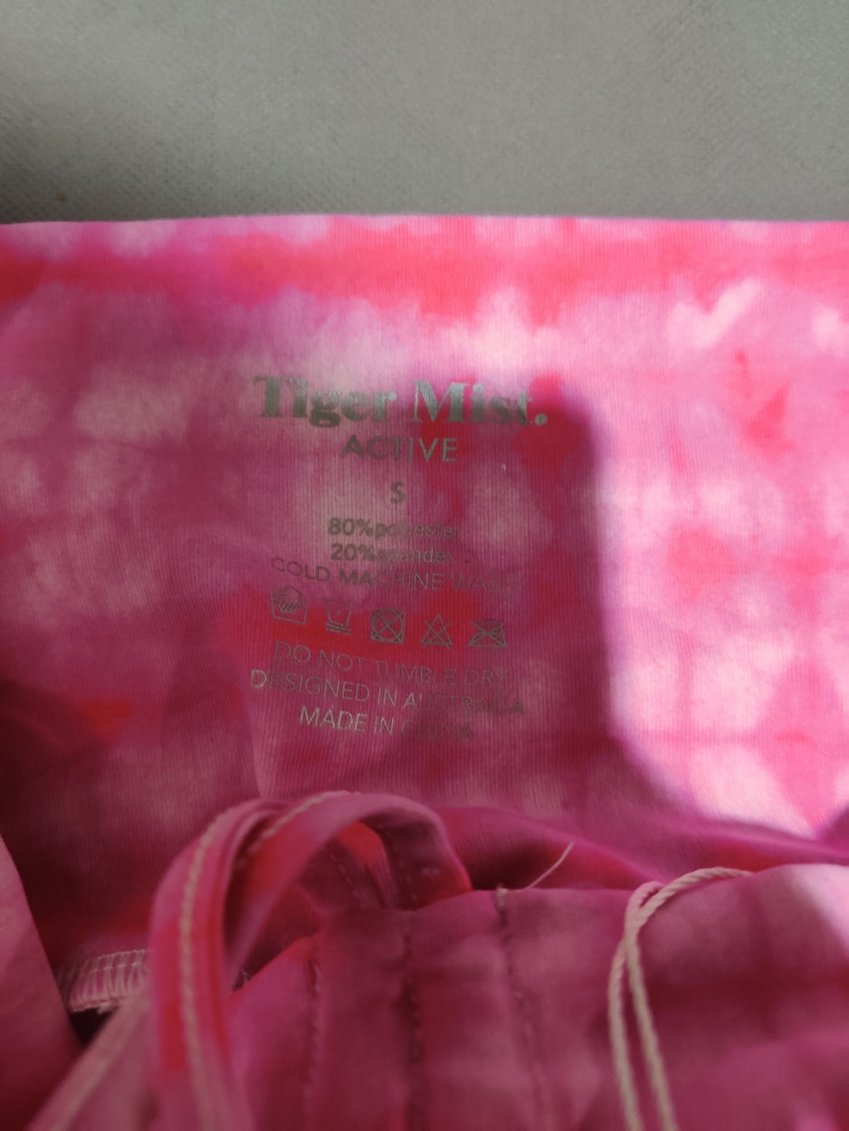 Tiger Mist Women Pink Sport Tights