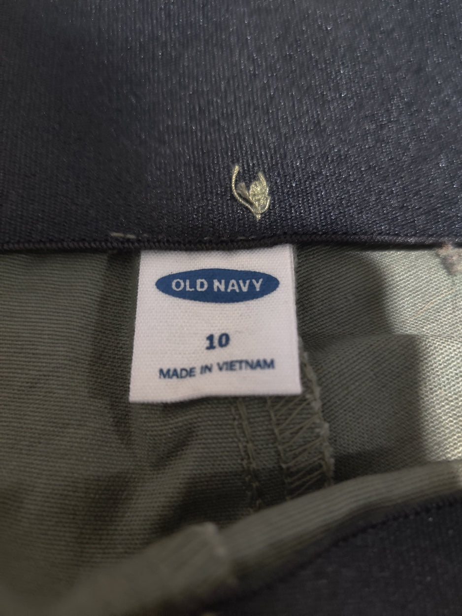 Old Navy Women Green Sport Tights
