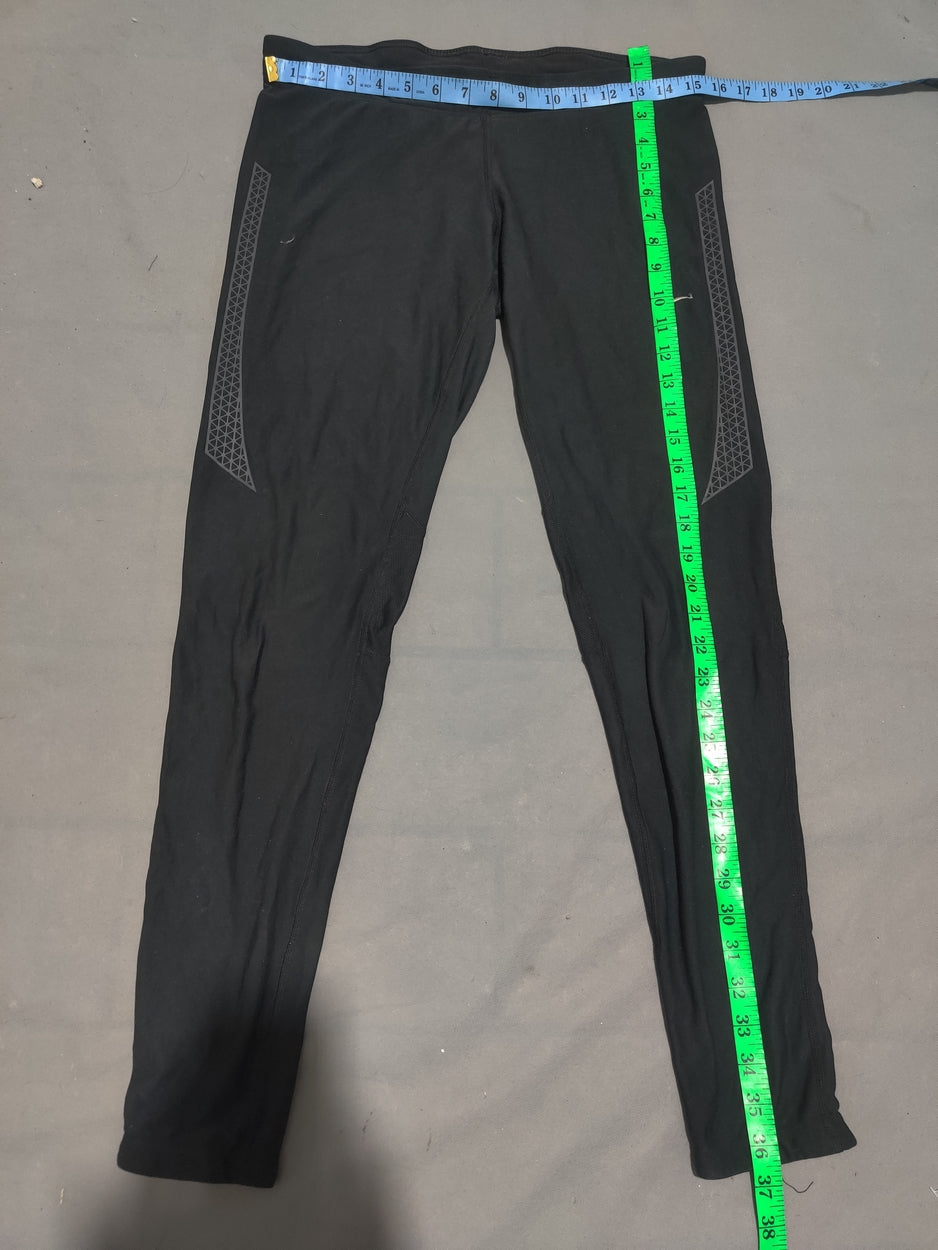 Nike Women Black Sport Tights