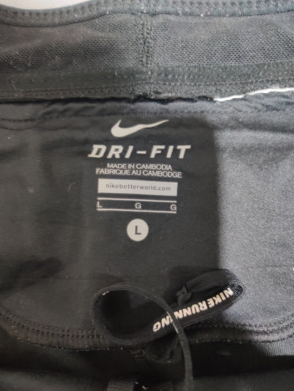 Nike Women Black Sport Tights
