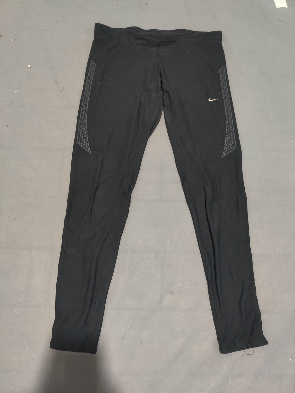 Nike Women Black Sport Tights