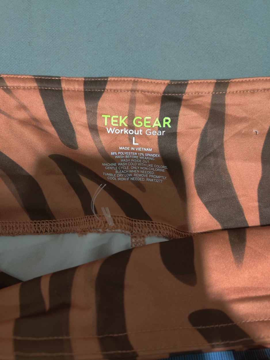 Tek Gear Women Brown Sport Tights