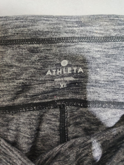 Athleta Women Gray Sport Tights
