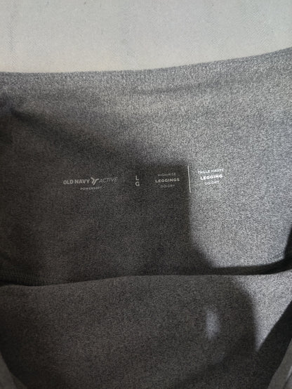 Old Navy Women Gray Sport Tights