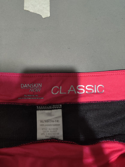 Danskin Women Black Sport Tights
