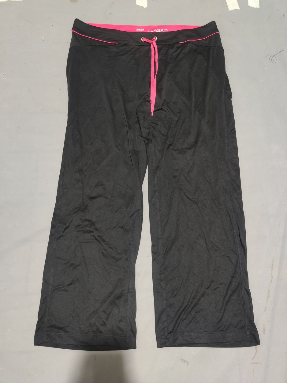 Danskin Women Black Sport Tights