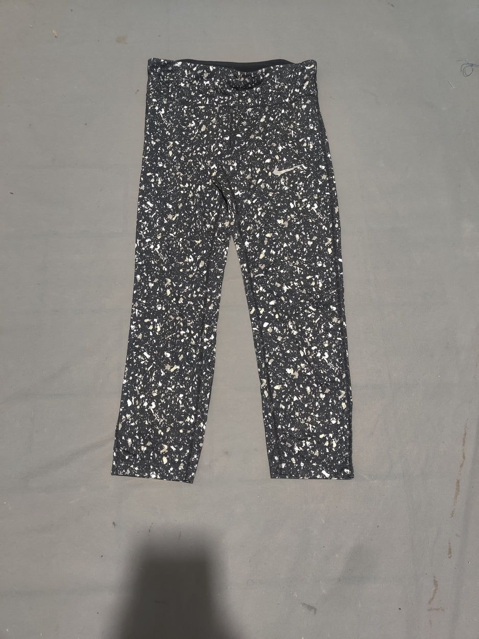 Nike Women Black Sport Tights