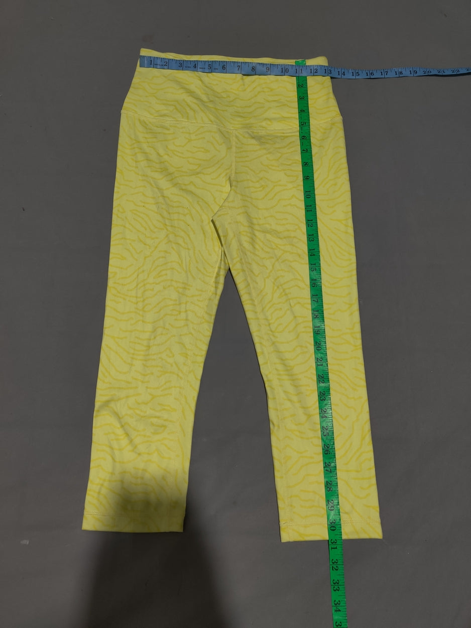Athletic Works Yellow Sport Tights
