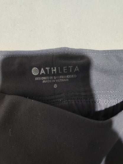 Athleta Women Gray Sport Tights
