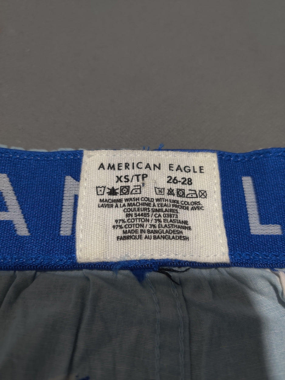 American Eagle Men Sport Blue Underwear